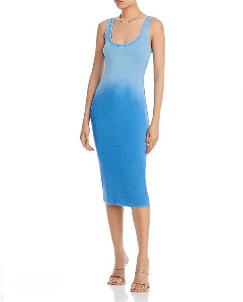 Cotton Citizen Verona Ribbed Midi Dress Size M